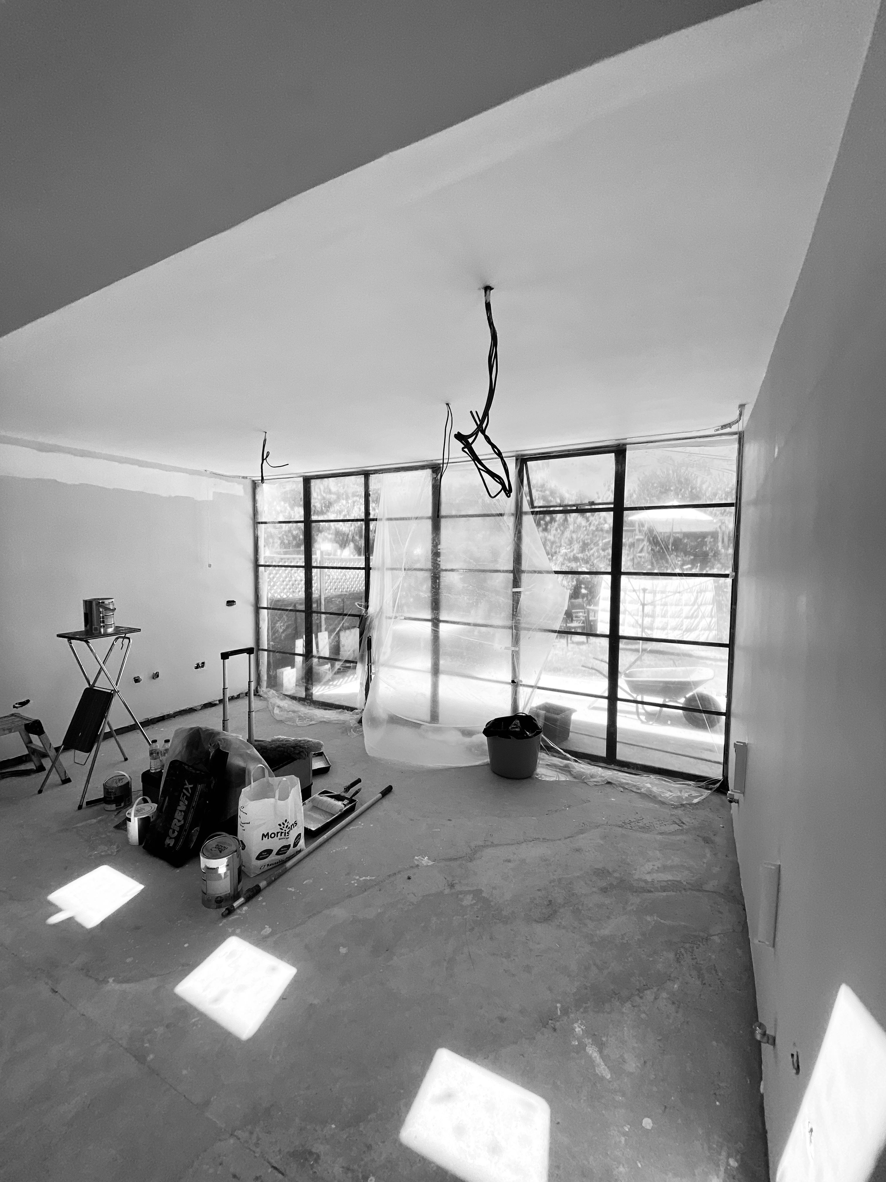 East Sussex extension progression photo